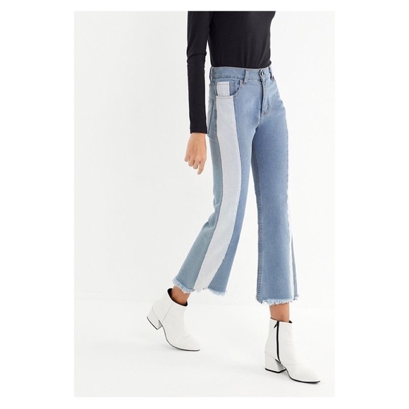 bi color jeans